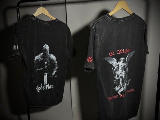 St. Michael x Knight – Built for Battle (2 Tees)